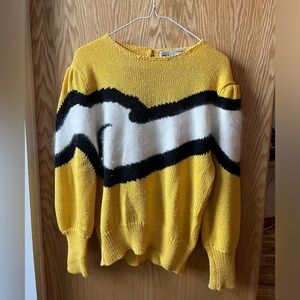 Vintage yellow sweater